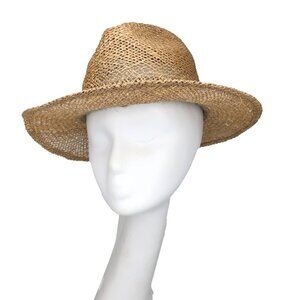 Straw Cowboy Hat Summer Festival Retro Tan